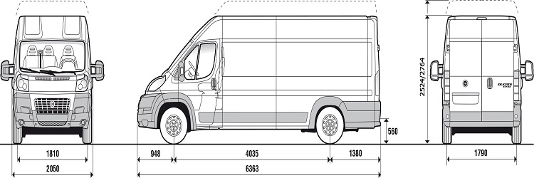 Схема грузовика