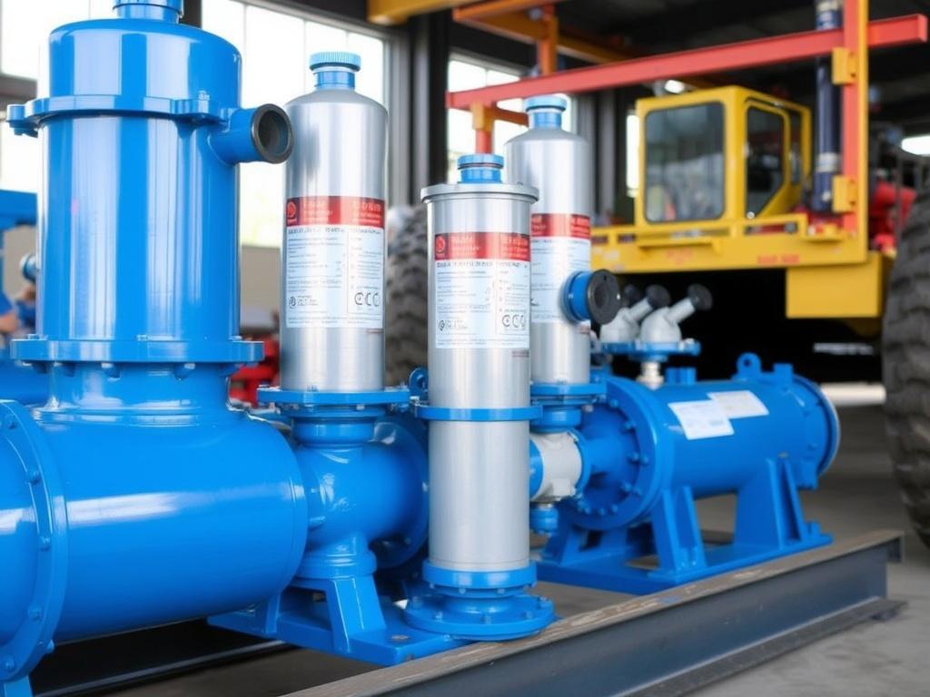 Hydraulic pressure filters for logging equipmentфото