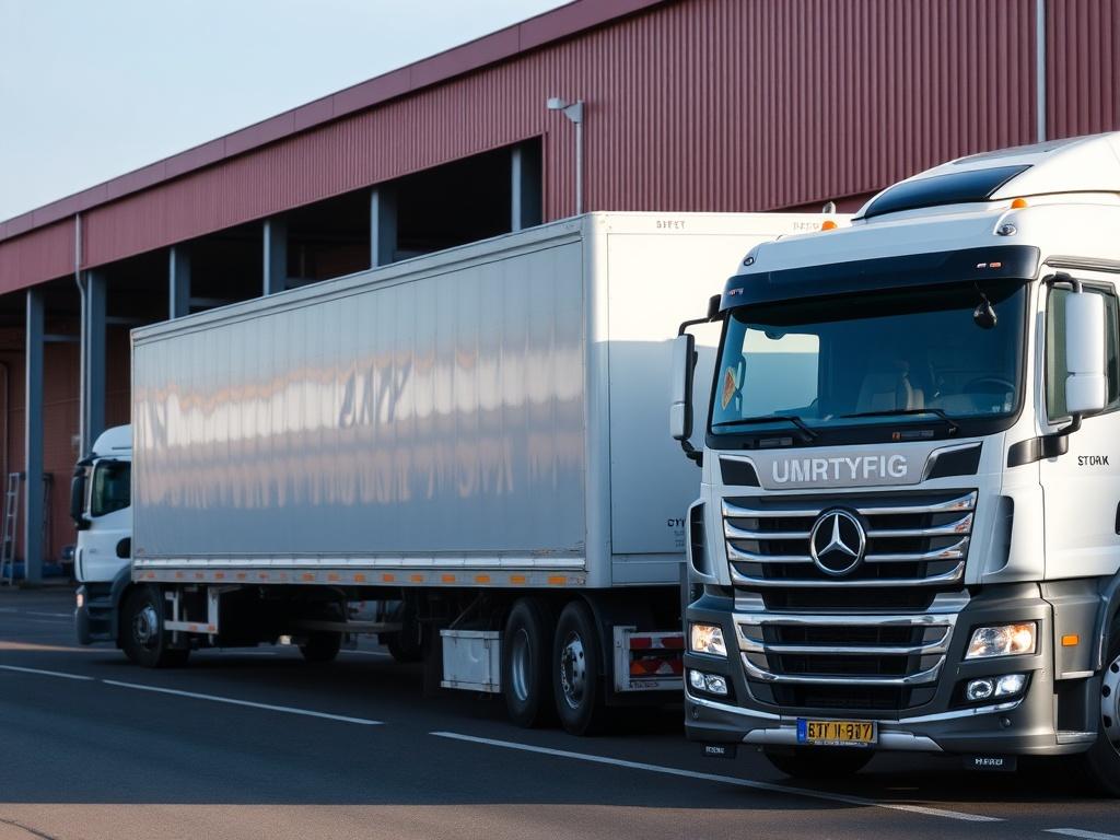 Auto transport logistics in Russiaфото